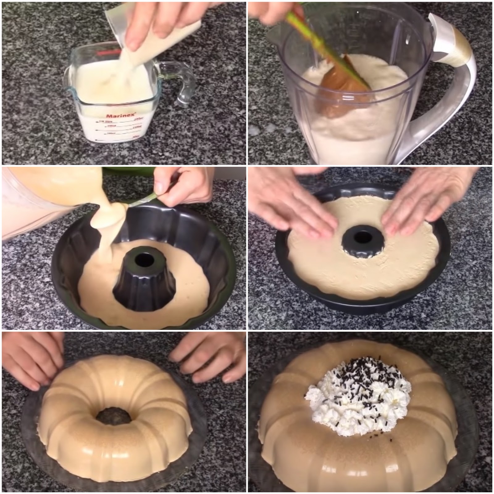 Gelatina de Dulce de leche, cajeta o manjar El dulce paladar