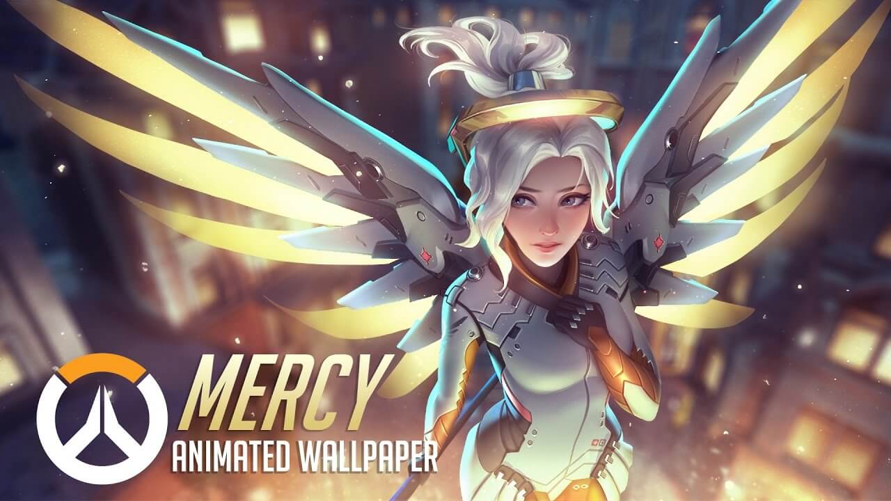 Mercy Overwatch Animated Wallpaper Engine Free