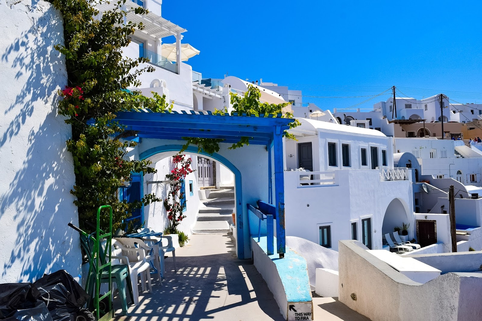 santorini village