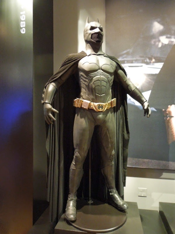 Hollywood Movie Costumes and Props: Original Batman Begins movie costumes  and props on display...