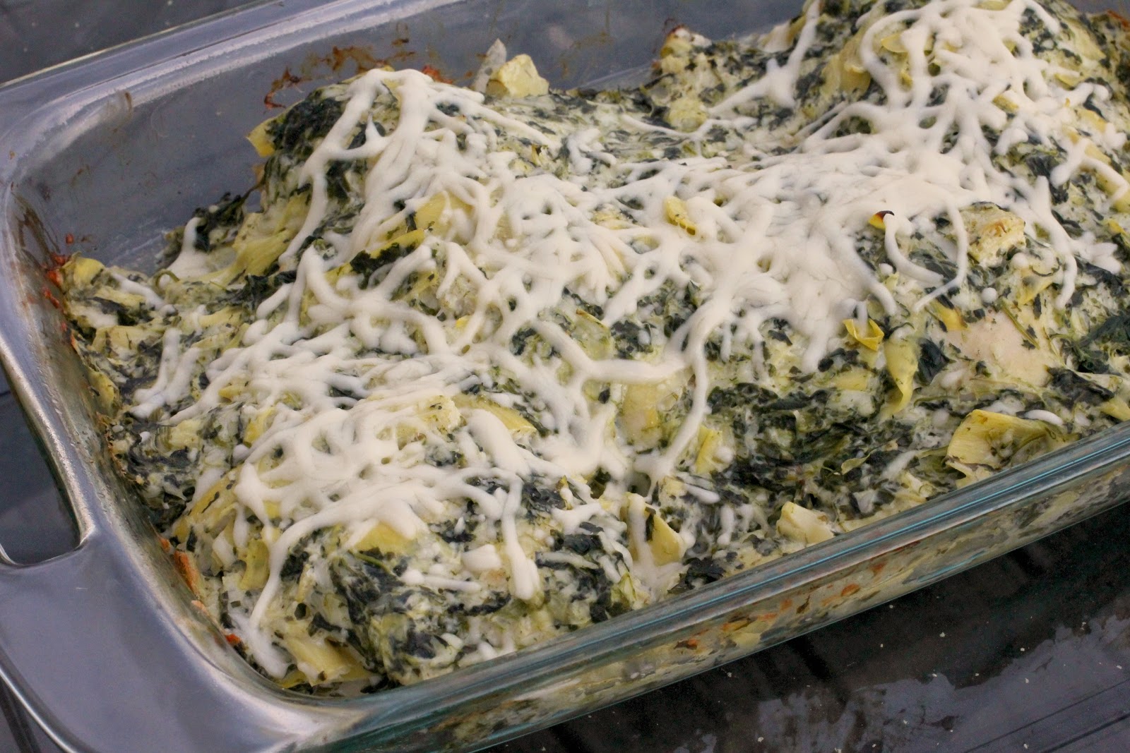 This Side Of The Fence Chicken Artichoke Dip Casserole