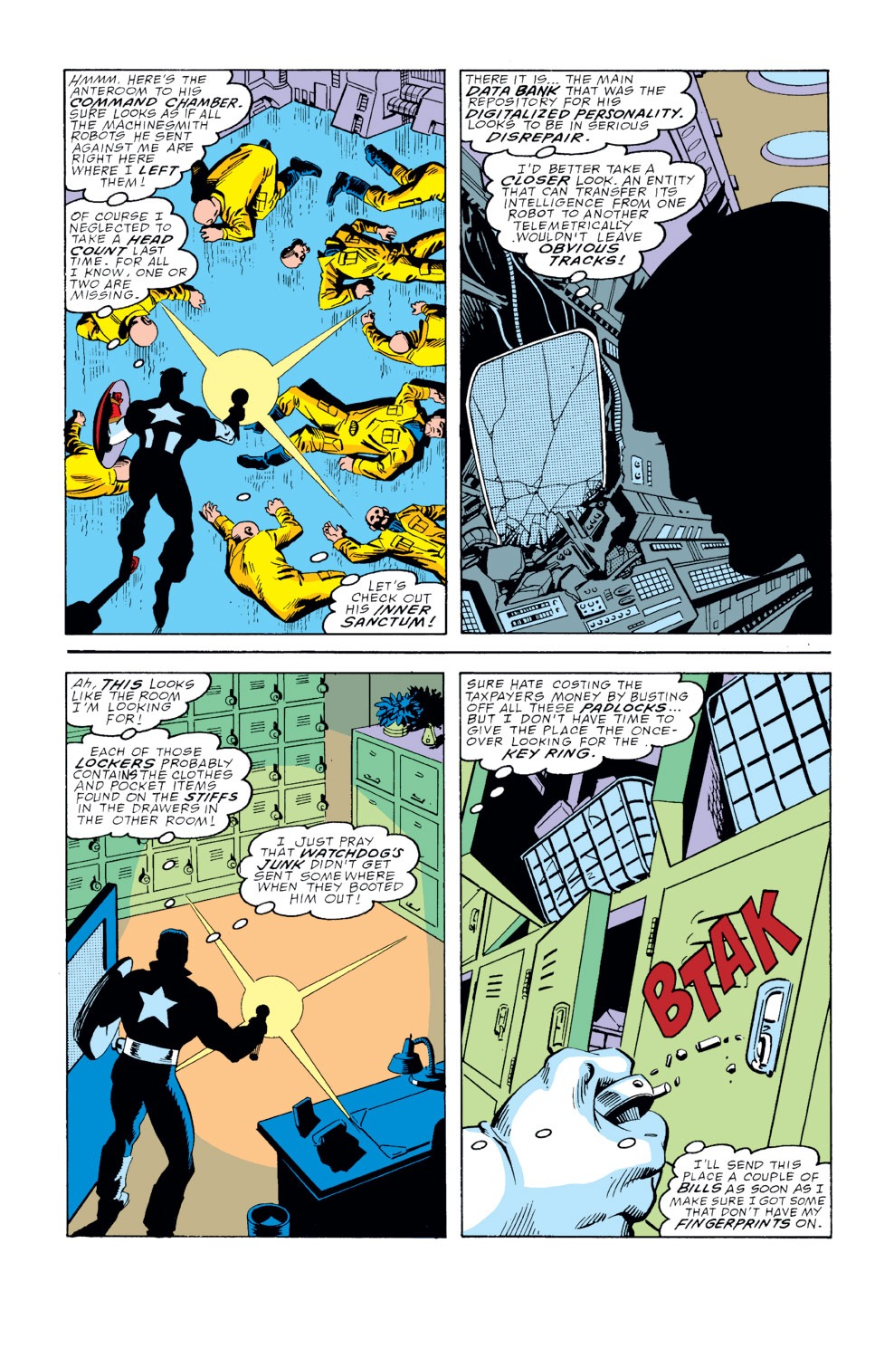 Read online Captain America (1968) comic -  Issue #354 - 4