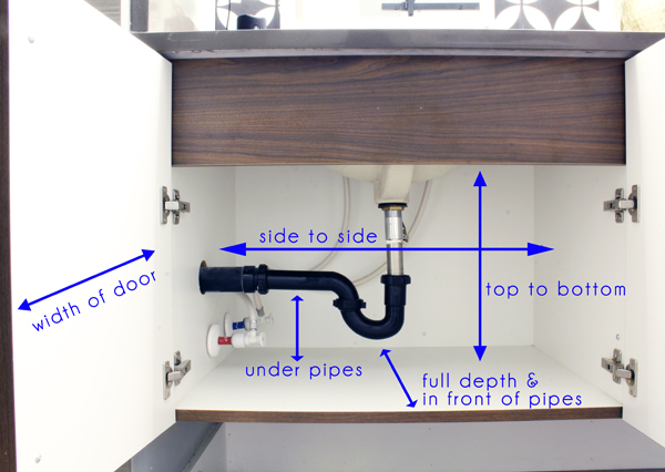 Under Bathroom Sink Organization Ideas Blue I Style