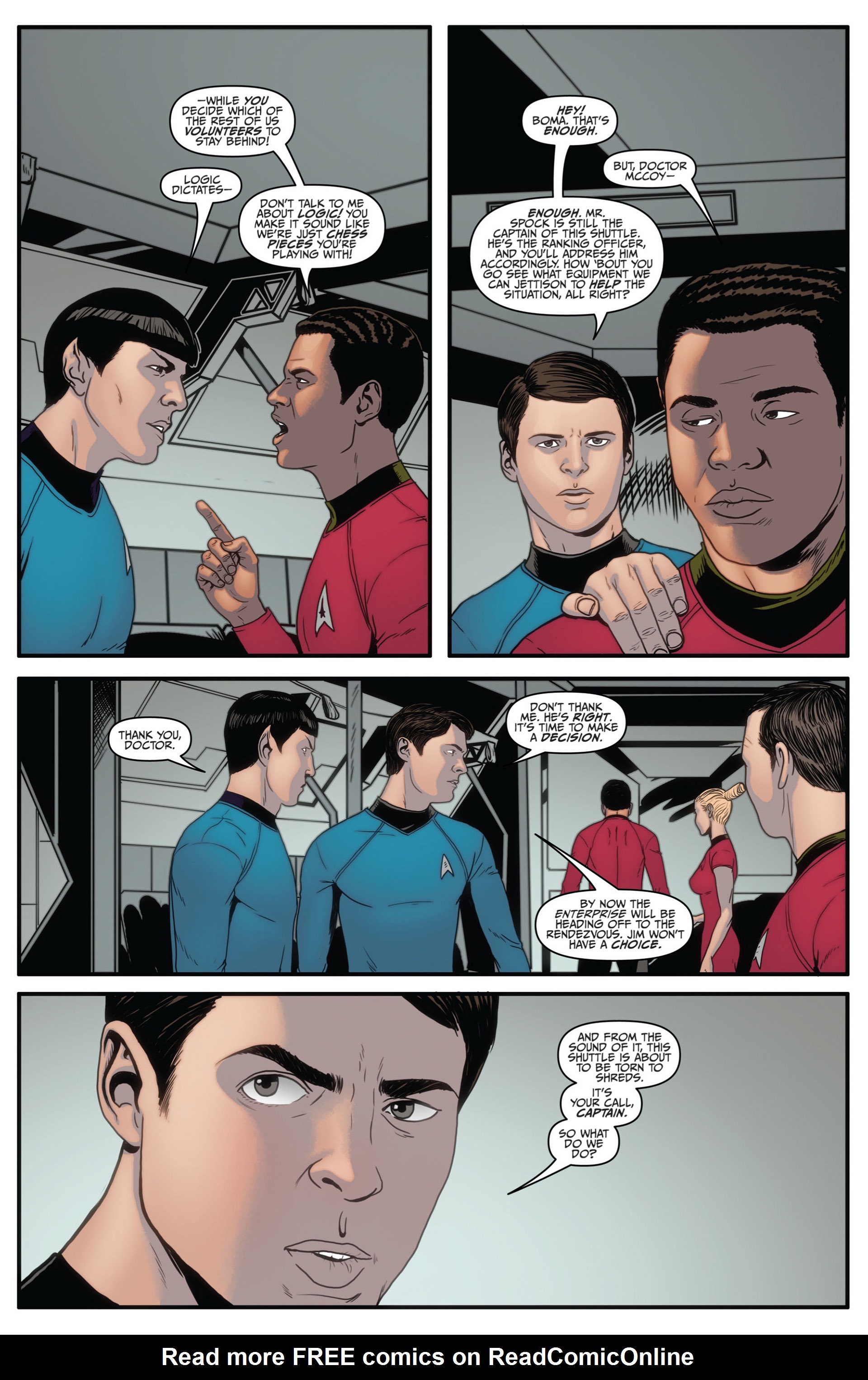Read online Star Trek (2011) comic -  Issue #4 - 12