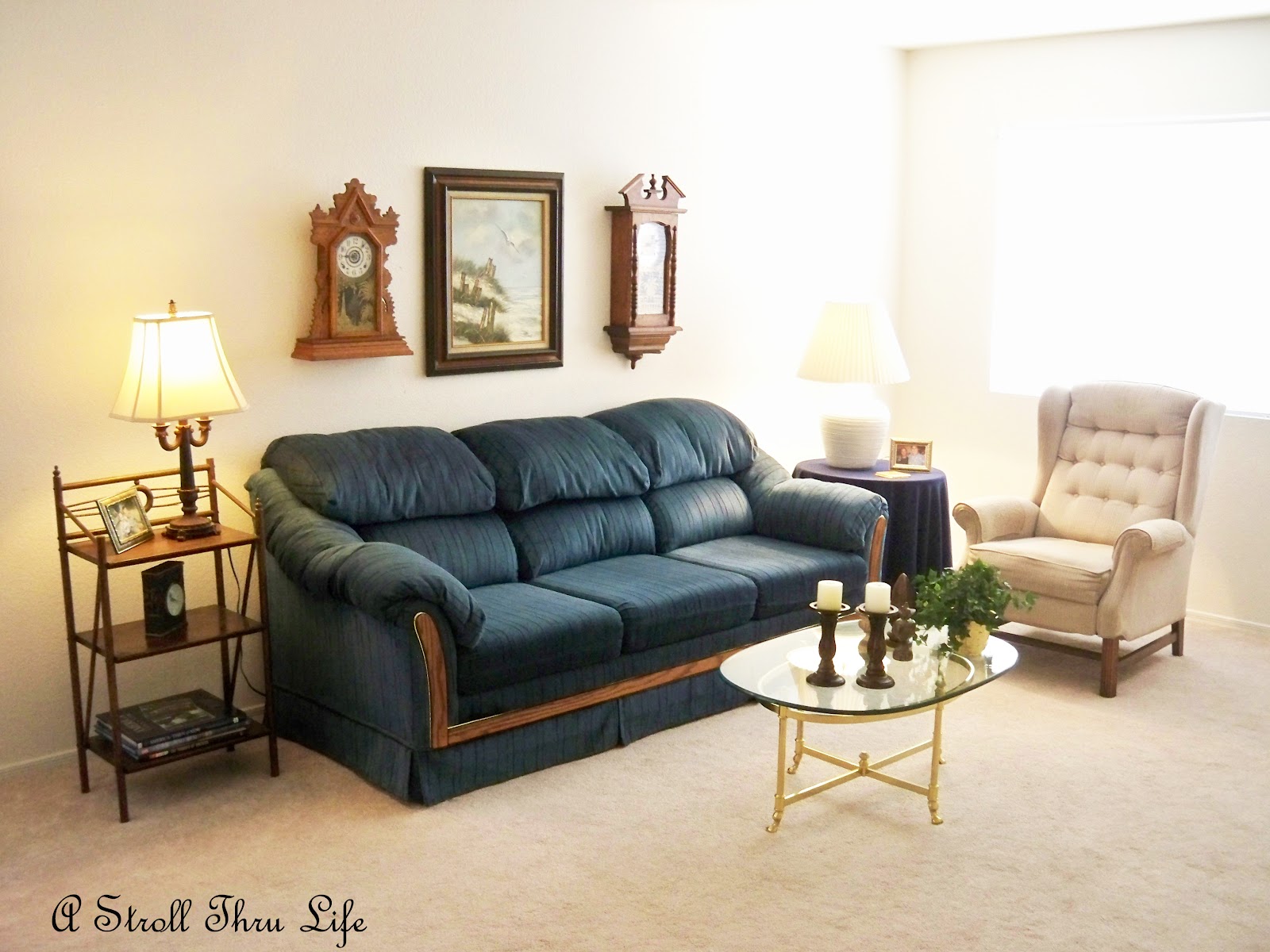 Thrift Store Makeover 1 Living Room For 96.98 A Stroll Thru Life