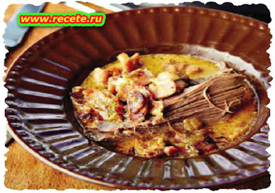 Slow-cooked springbok in a coal pit Slow-cooked springbok in a coal pit