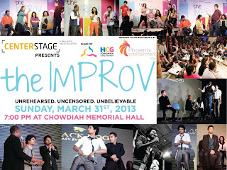 The Improv Comedy Night on 31st March 2013
