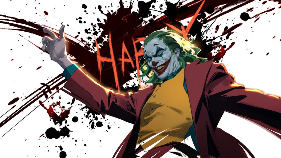 Joker, Laugh, Art, 2019, 4K, #5.1482