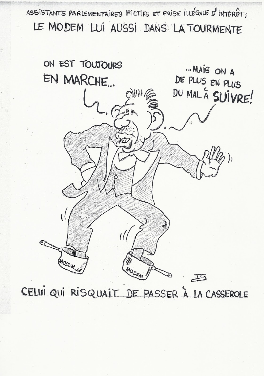 Humour de la semaine Celui qui risquait de passer à la casserole