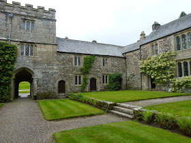 The courtyard at Cotehele