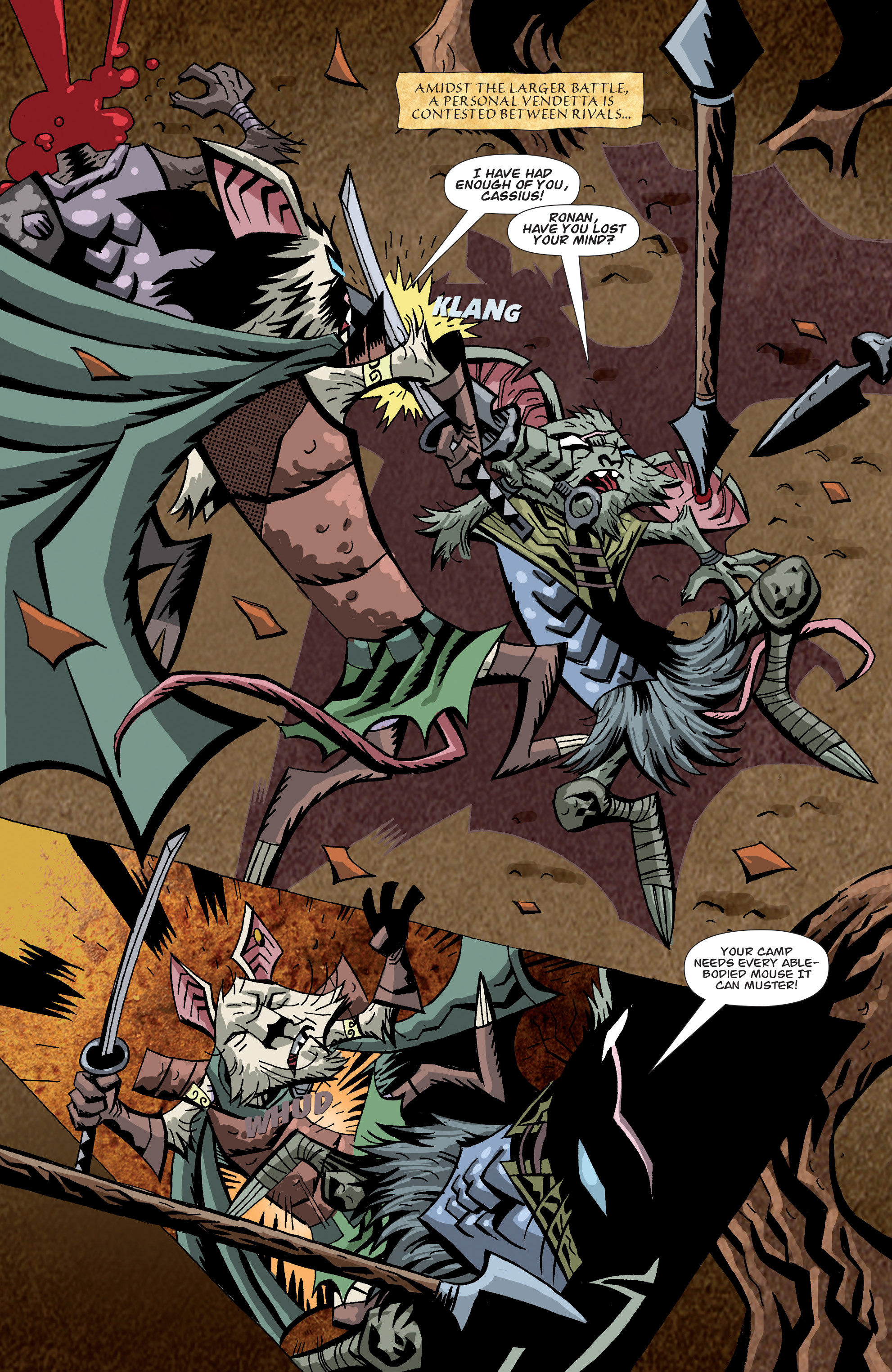 The Mice Templar Volume 3: A Midwinter Night's Dream issue TPB - Page 71