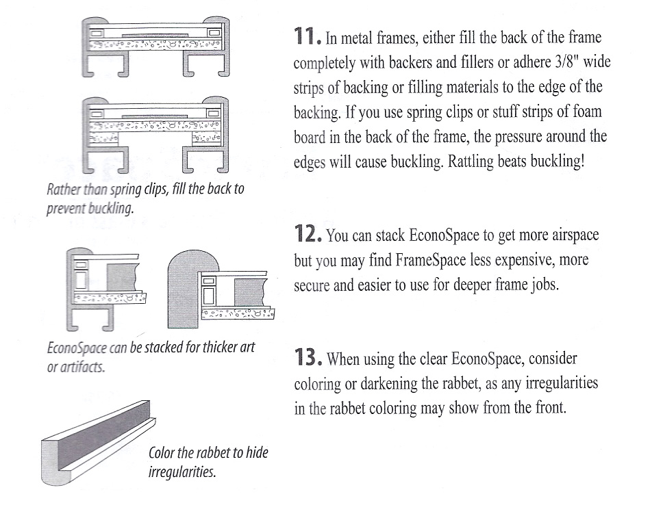Rick Petersen's Painting for Today Using Econospace Frame Spacers