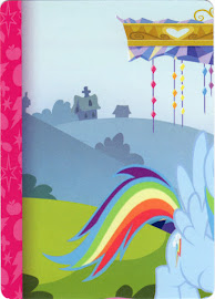My Little Pony 6 Mane Ponies Puzzle, Part 4 Equestrian Friends Trading Card