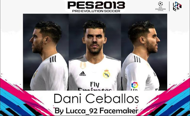 Pes 2013 Faces Dani Ceballos Real Madrid Kazemario Evolution