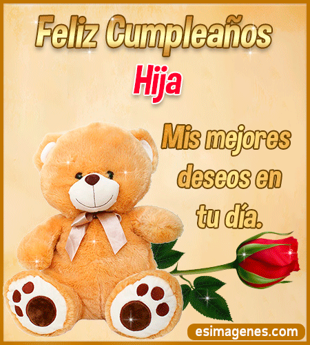 gifs de cumpleaños con oso y rosa gifs de cumpleaños con oso y rosa