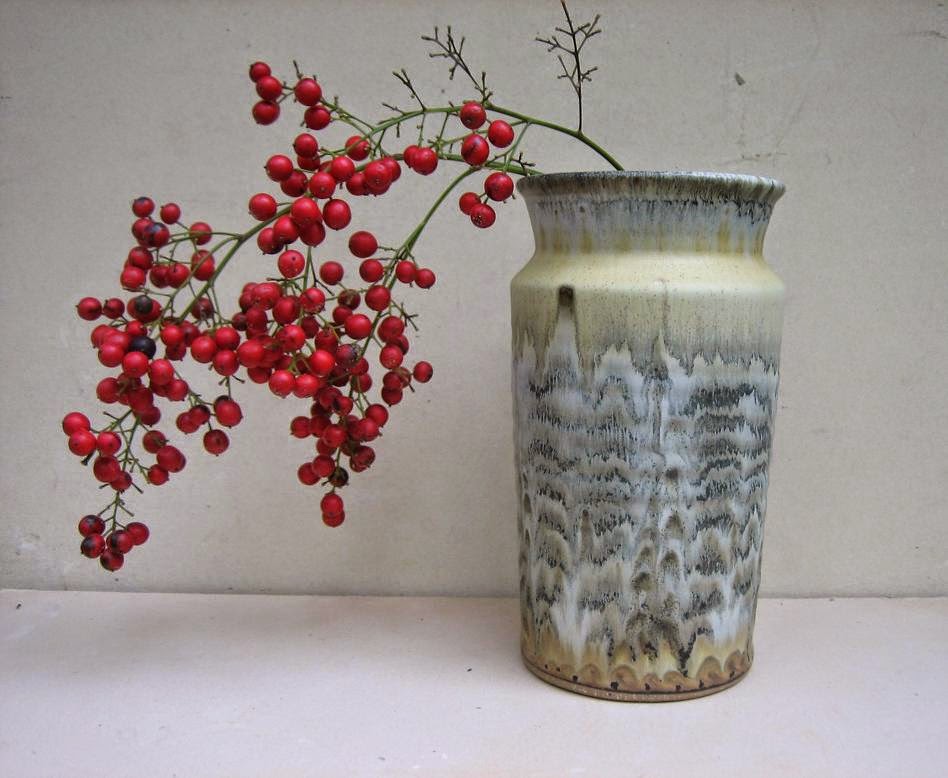 JIM FINEMAN: EARTH TONED VASE