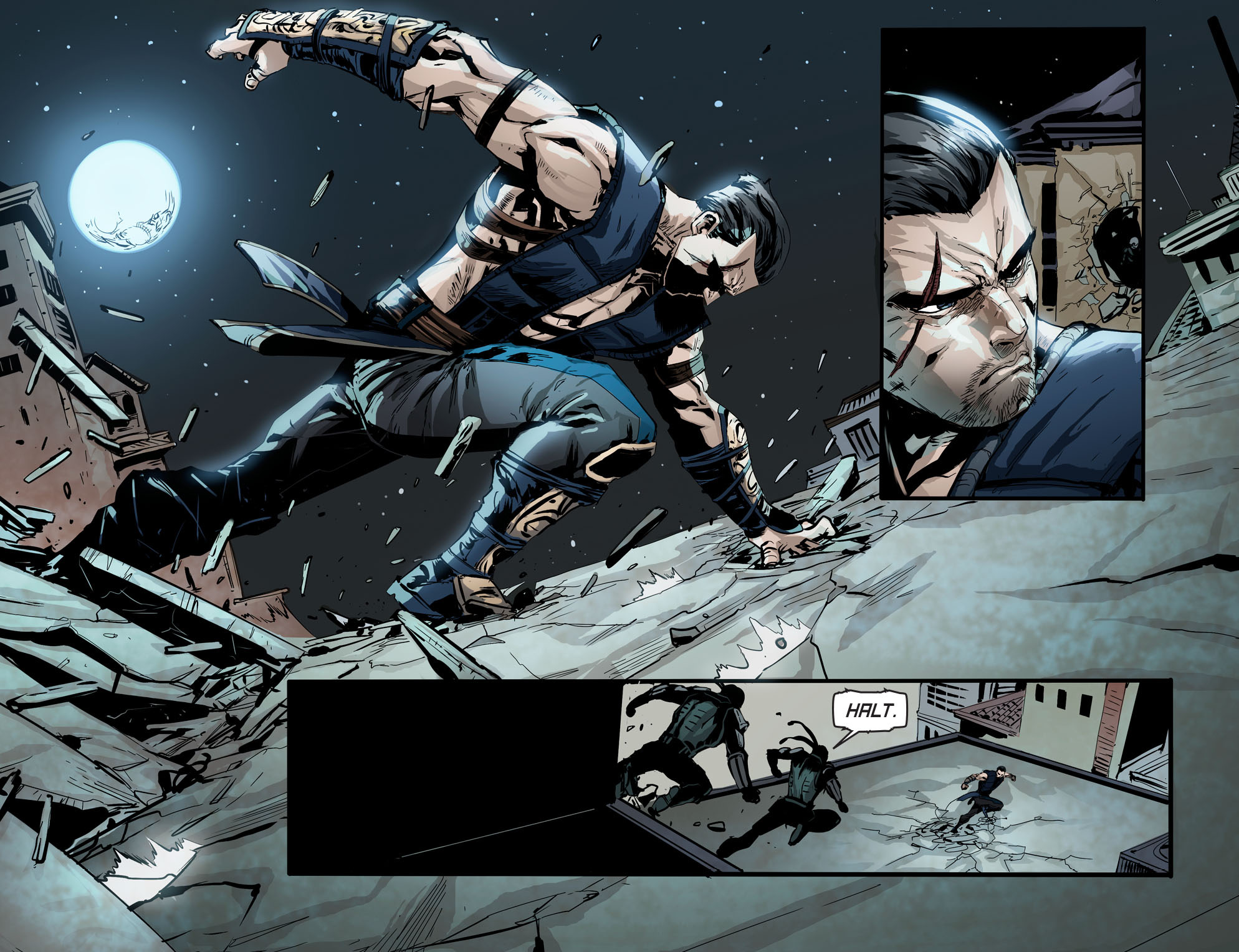 Read online Mortal Kombat X [I] comic -  Issue #11 - 16