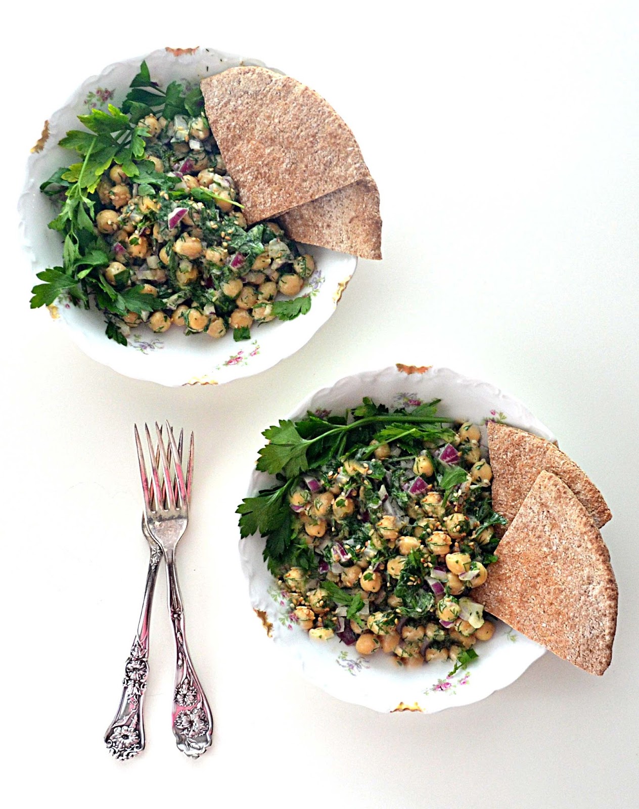 Sew French Chickpea & Herb Salad
