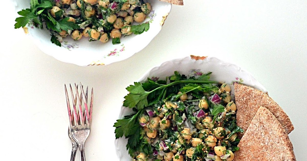 Sew French Chickpea & Herb Salad