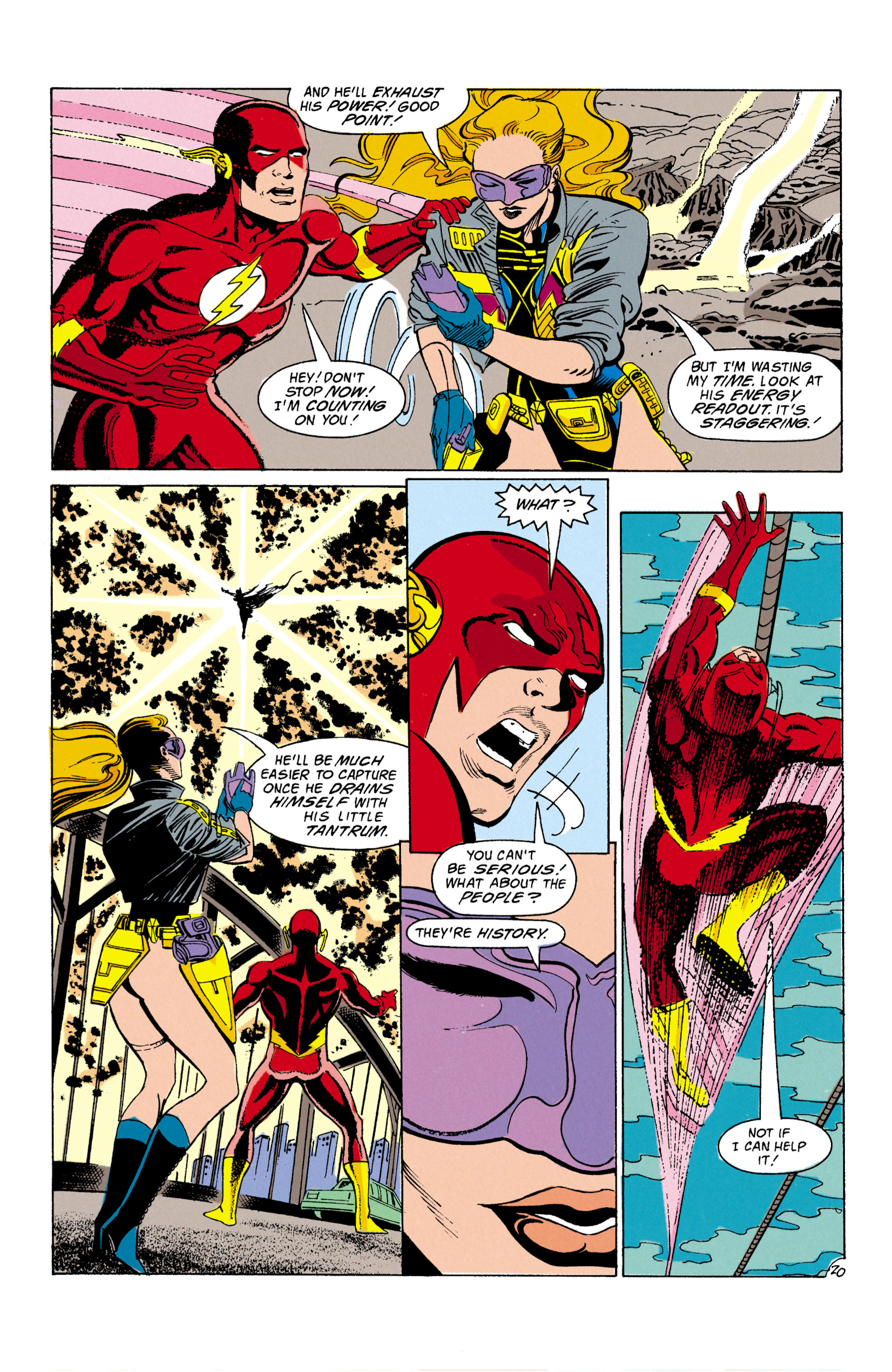 Read online The Flash (1987) comic -  Issue #67 - 21