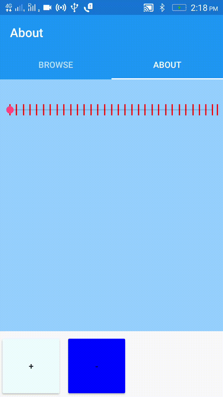 The Xamarin Experience How to add tick marks on sliders in Xamarin Forms