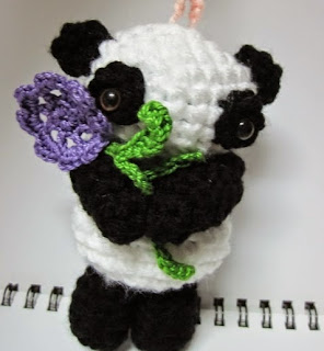 PATRON GRATIS  OSO PANDA AMIGURUMI