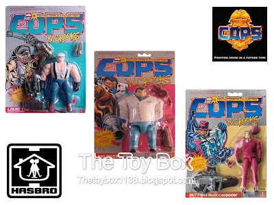 Figurine Hasbro Cops'n Crooks – Pat La Mitraille (Buttons McBoomBoom)