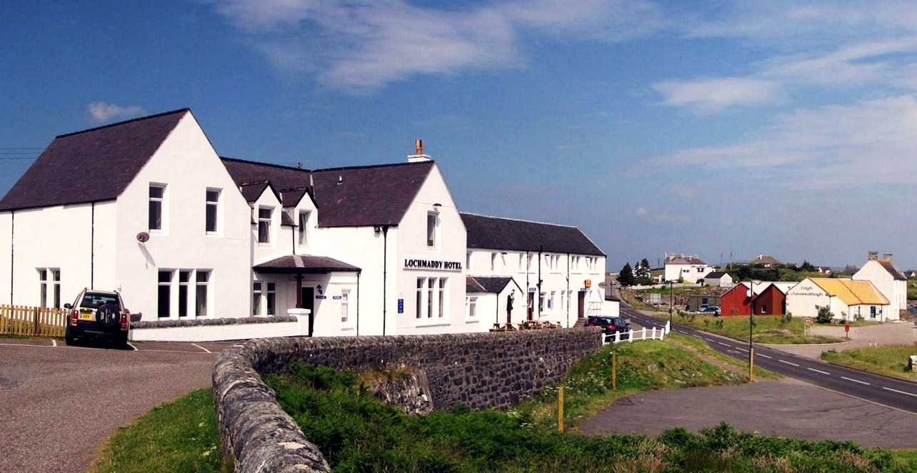 Ultima Thule Lochmaddy, North Uist faraway, deeply Scottish and with