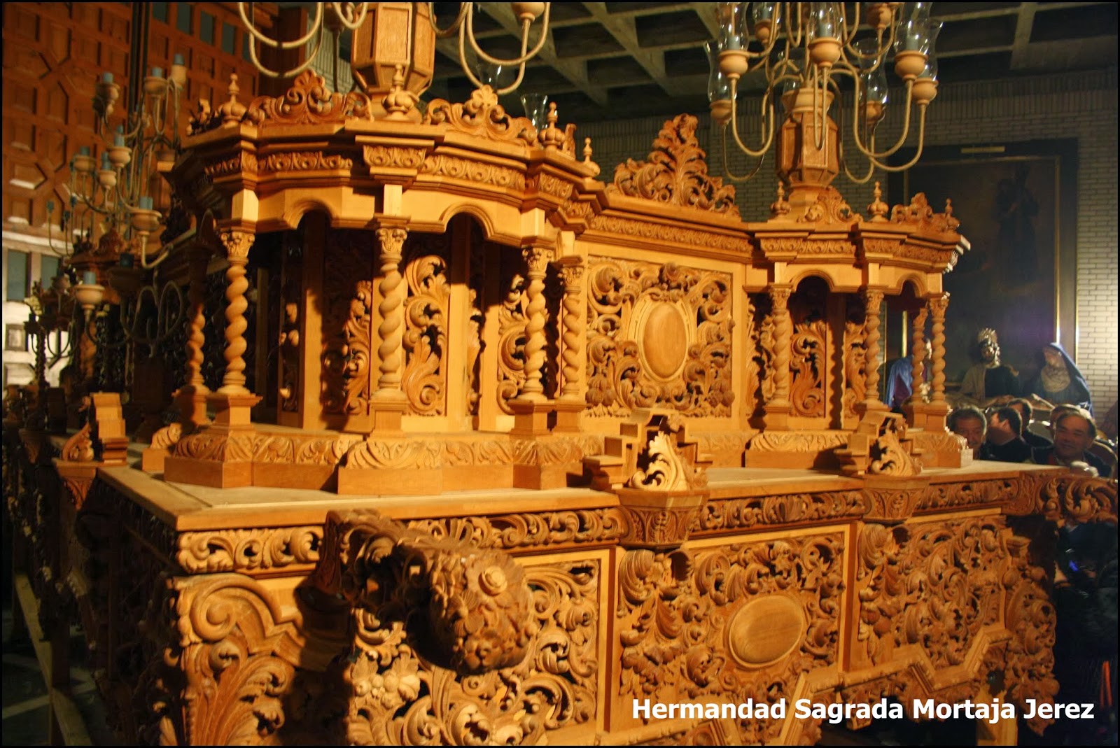 Hermandad de la Sagrada Mortaja: Esta noche mudá del paso de la Sagrada