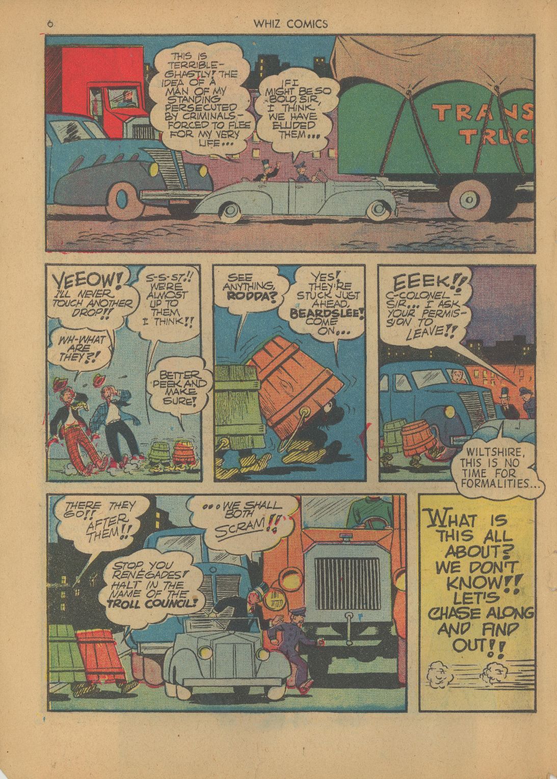 Read online WHIZ Comics comic -  Issue #37 - 6