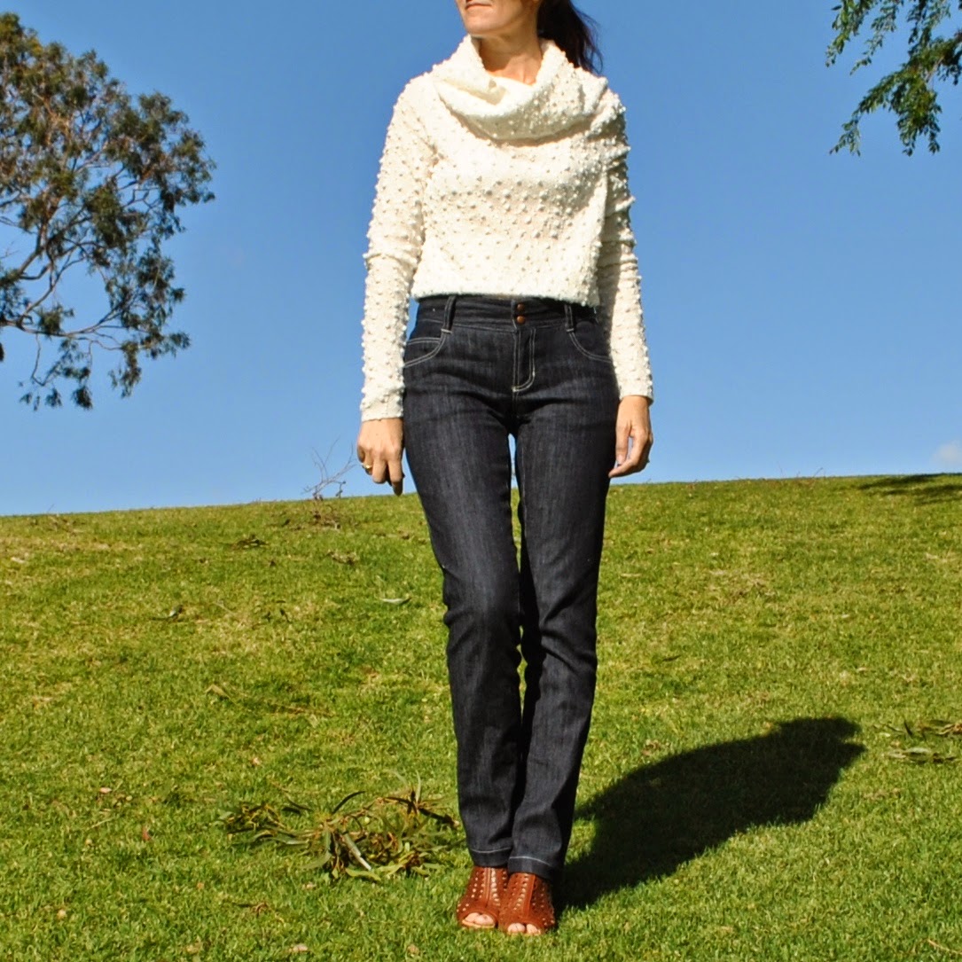 Warm Ginger Jeans