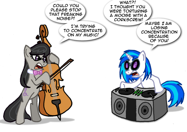 Equestria Daily - MLP Stuff!: Comic: DJ Octavia