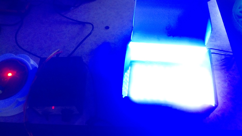 Home made mini UV exposure box NERD SCHOOLS