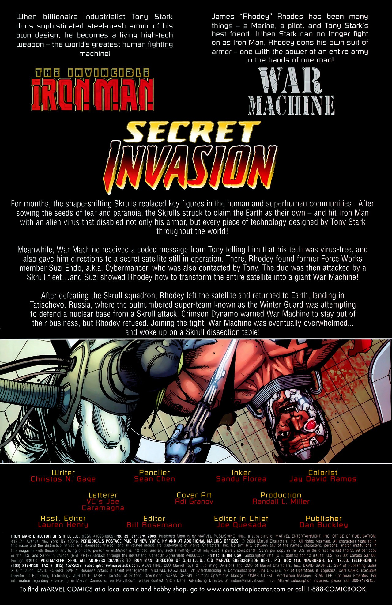 Read online Iron Man (2005) comic -  Issue #35 - 2
