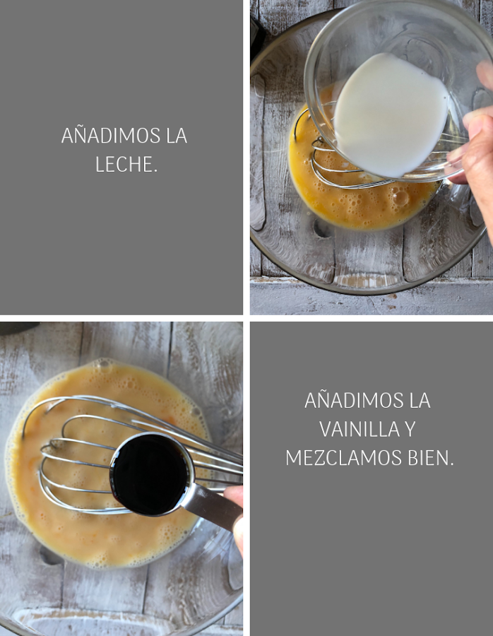 Preparación Bundt cake de cereales con miel