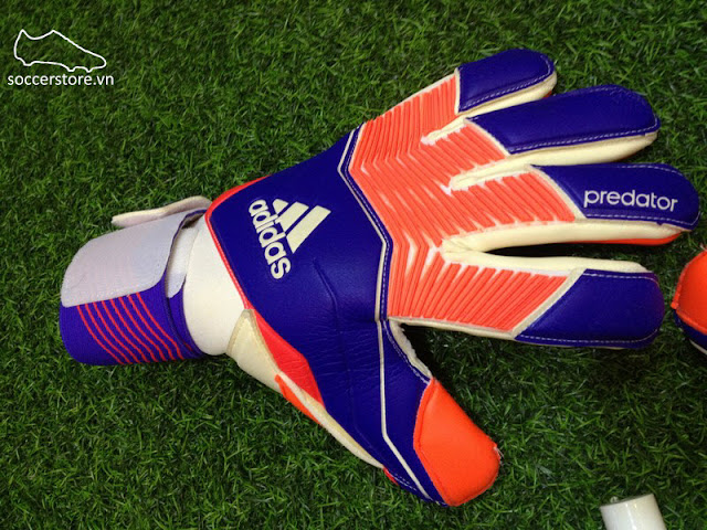 Adidas Predator Zones Pro Night Flash- Solar Red- White GK Gloves 