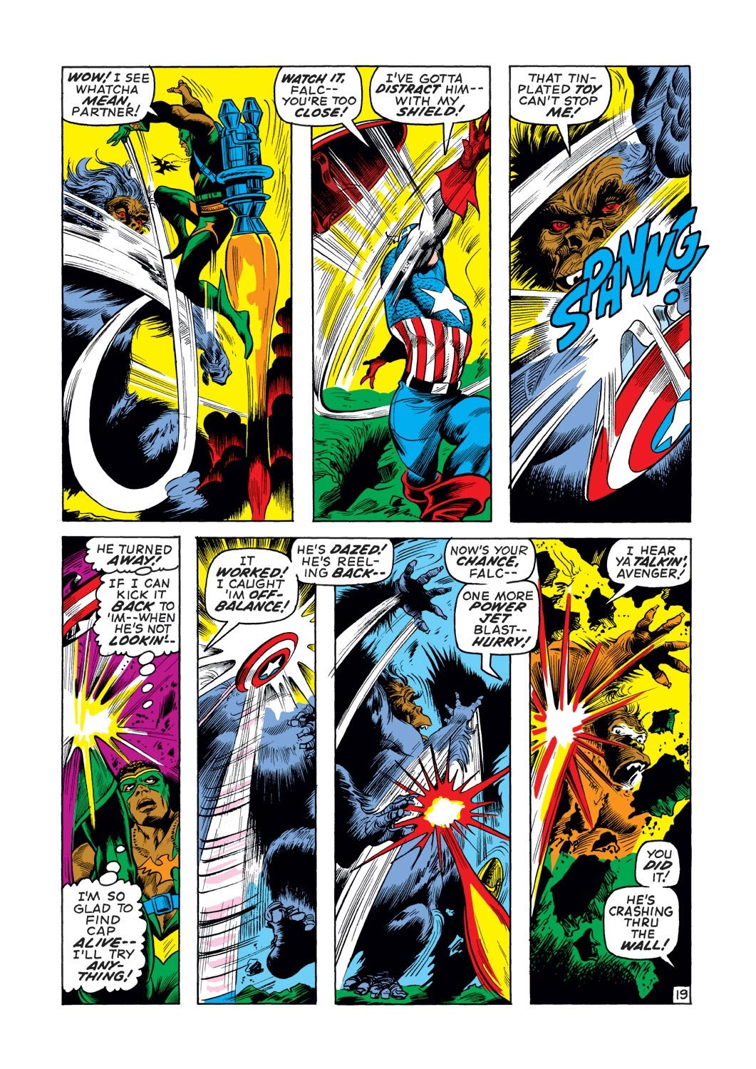 Read online Captain America (1968) comic -  Issue #136 - 19