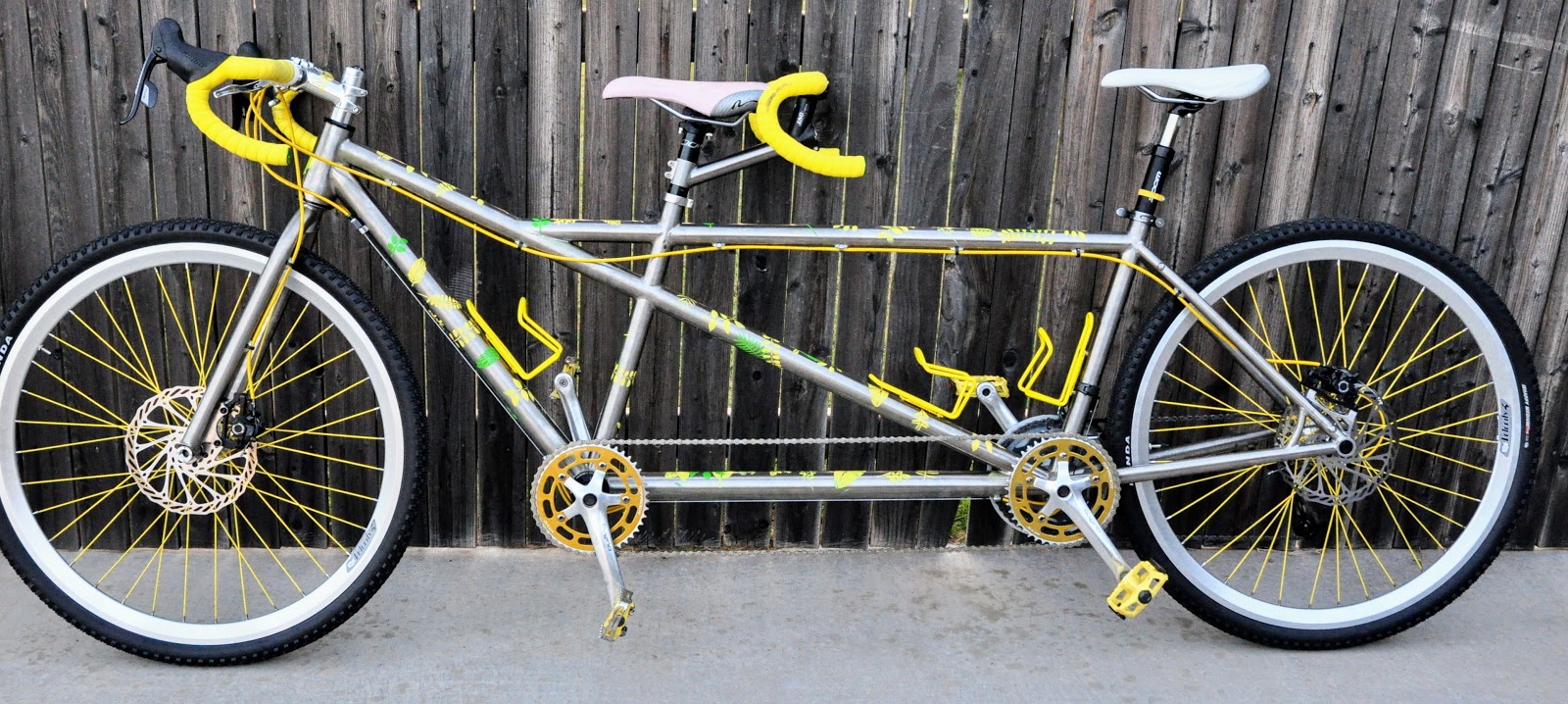 titanium tandem bike