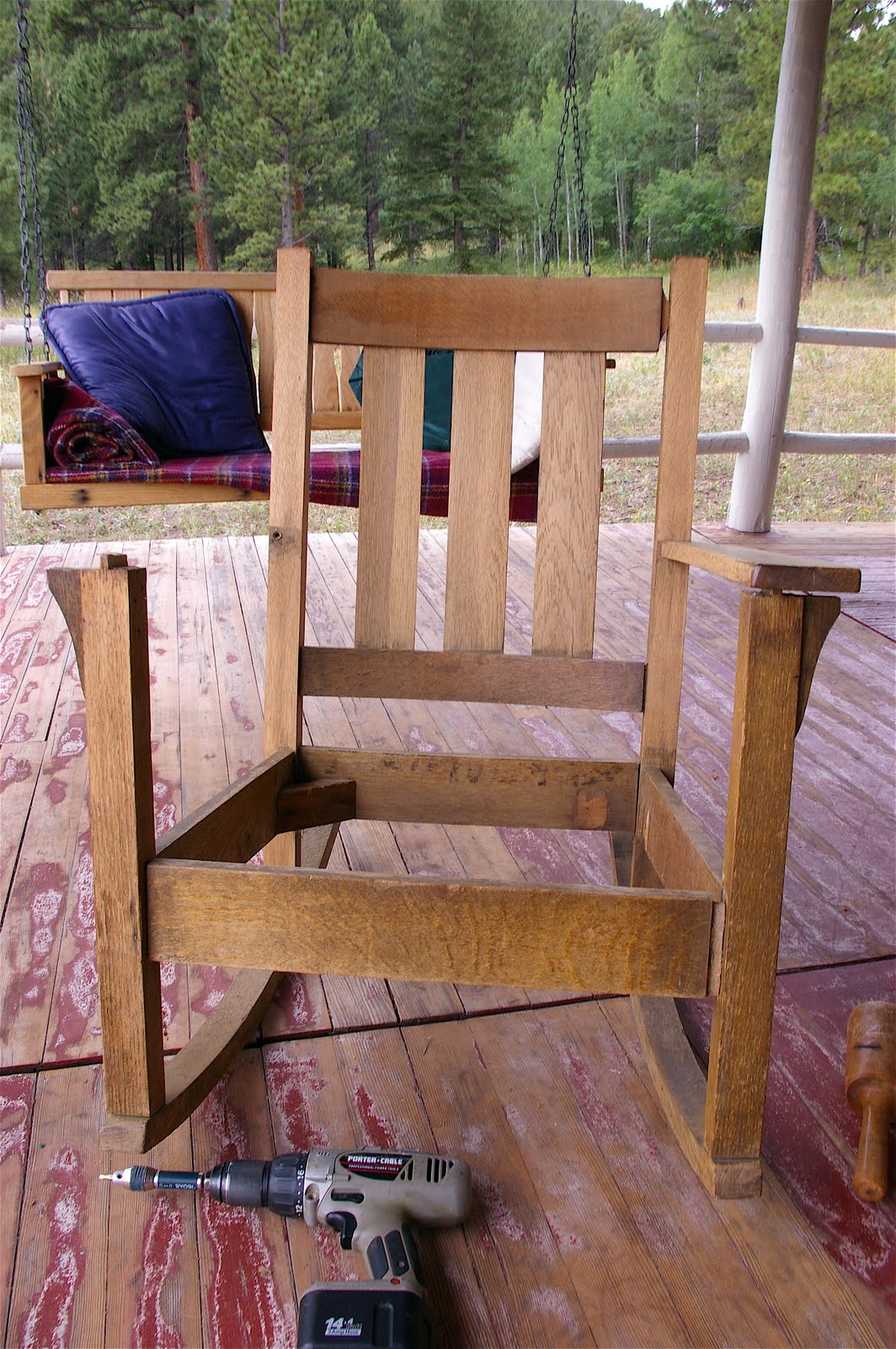 Restoring a Craftsman Style Rocking Chair, Part 1