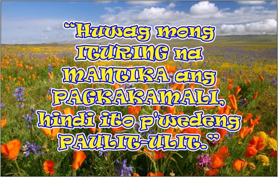 Our Daily Filipino Quotes: Filipino Quotes About Life