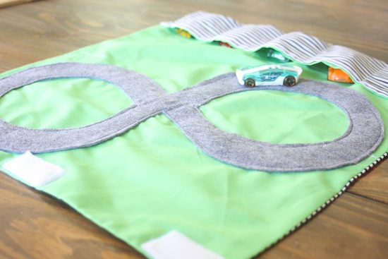 toy car roll up sewing tutorial