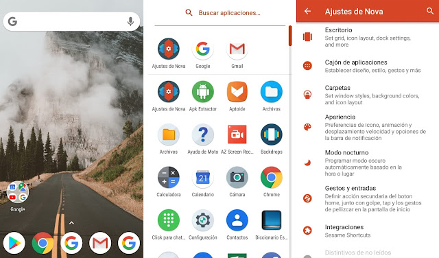 Mejores launchers Android
