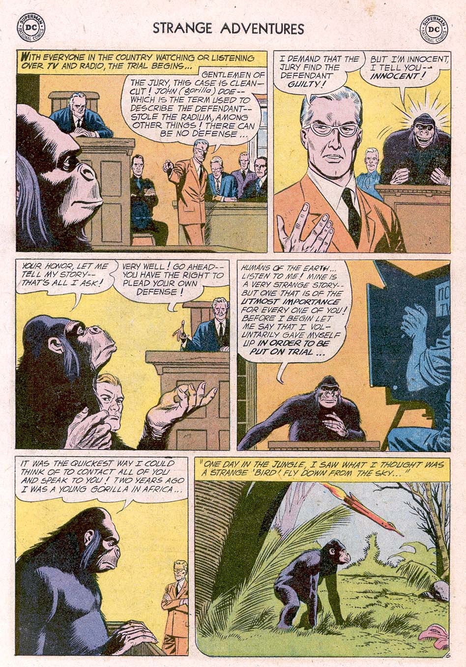 Read online Strange Adventures (1950) comic -  Issue #100 - 8