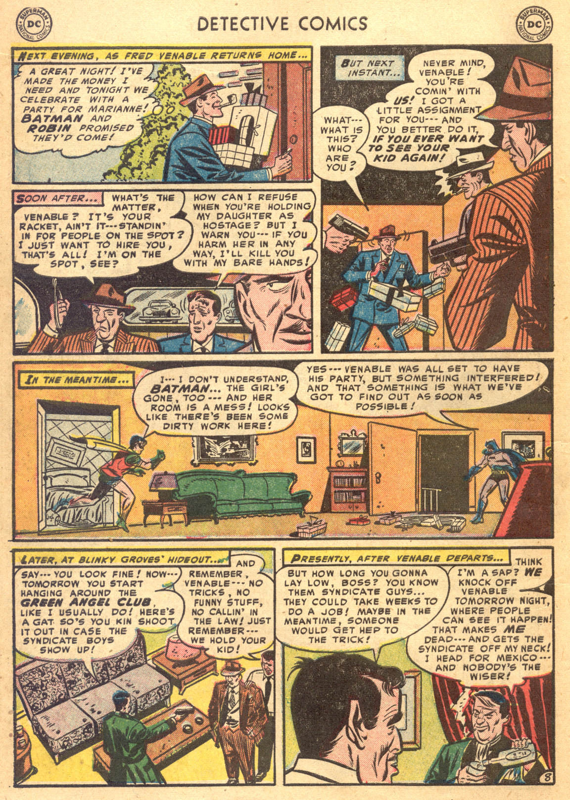 Read online Detective Comics (1937) comic -  Issue #201 - 9