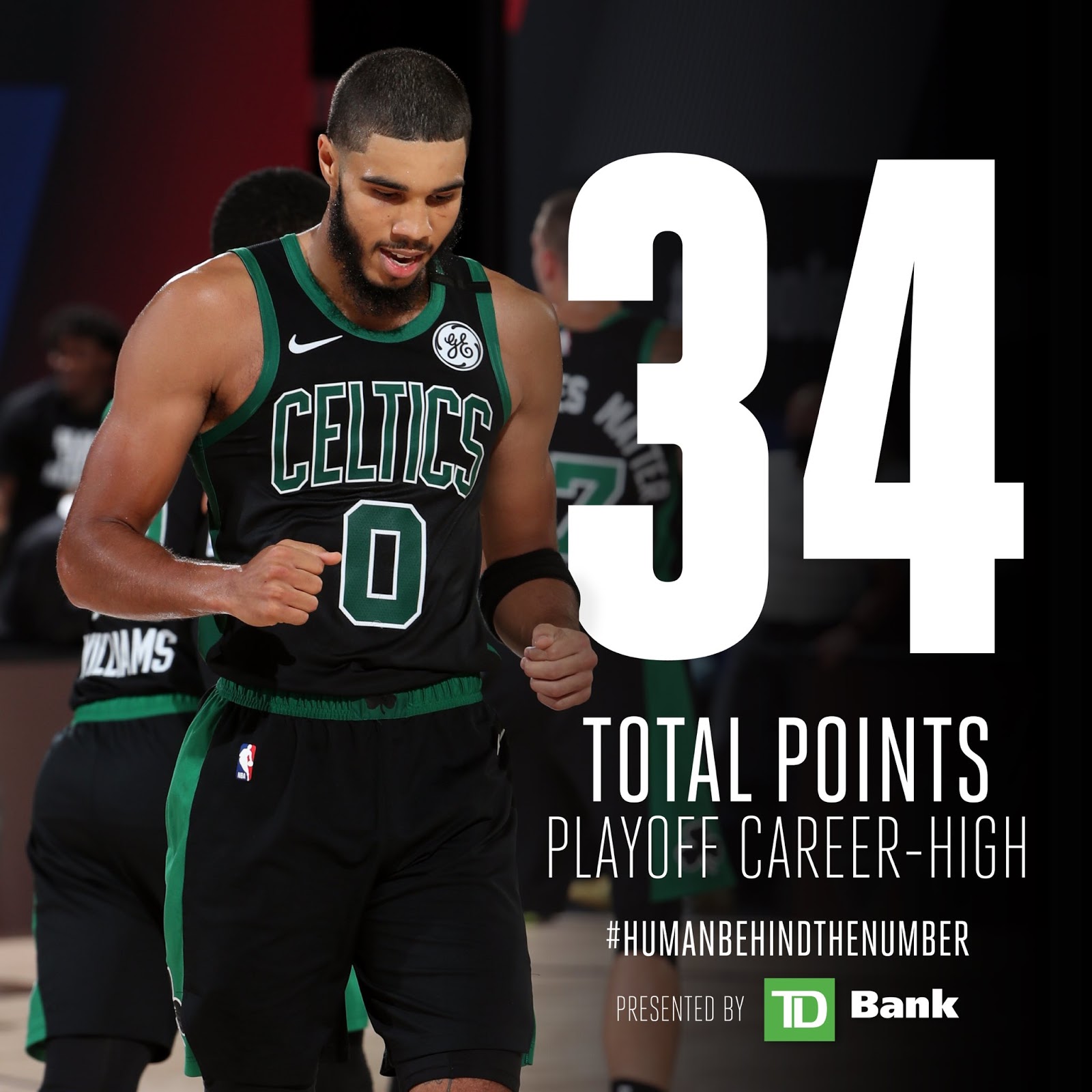 Highlights from Jayson Tatum's career playoff high 34 point night