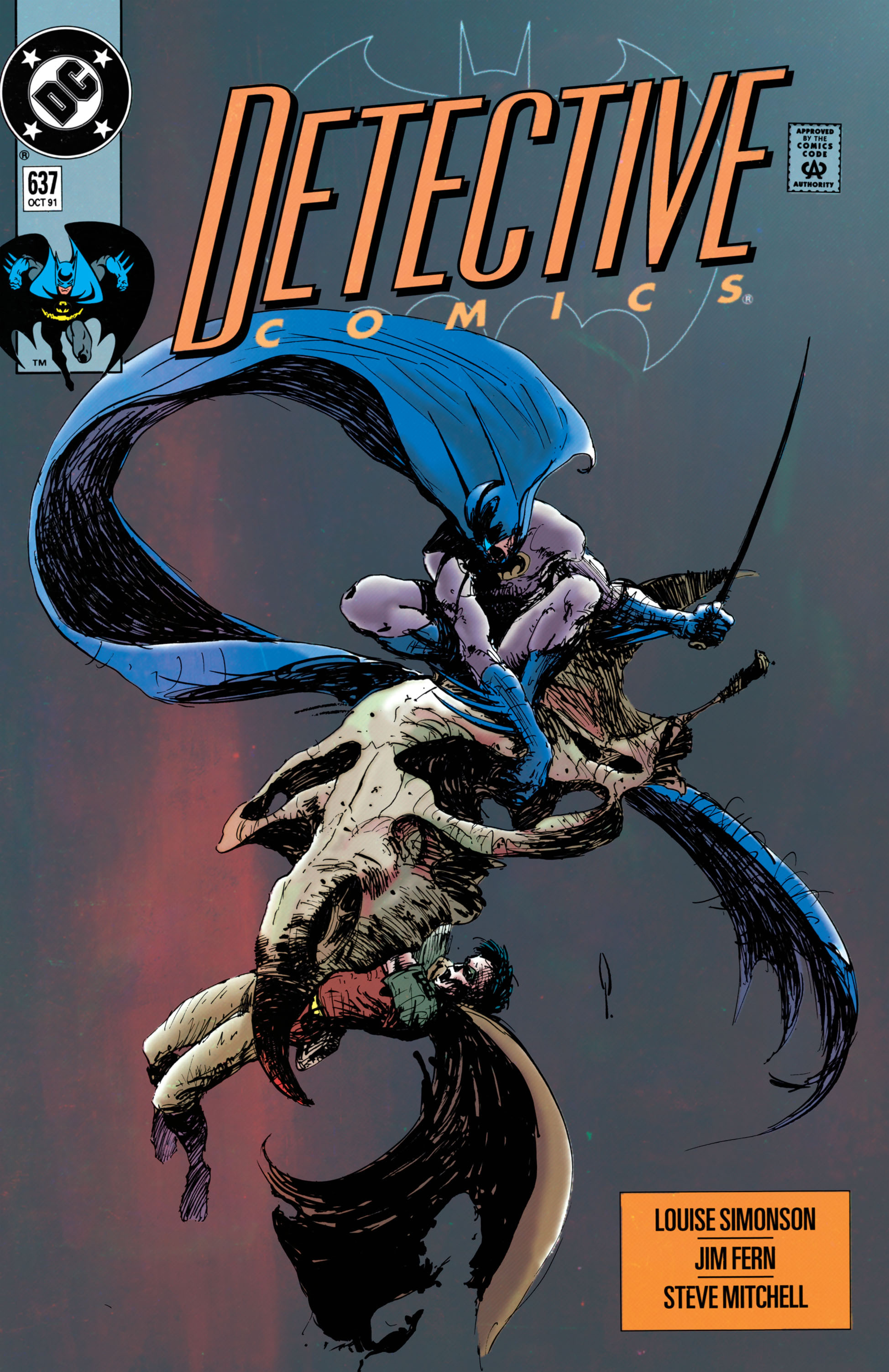 Read online Detective Comics (1937) comic -  Issue #637 - 1