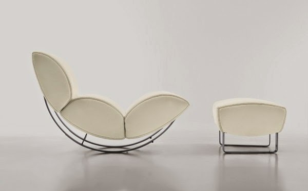 The rocking chair in white – cozy and comfortable!