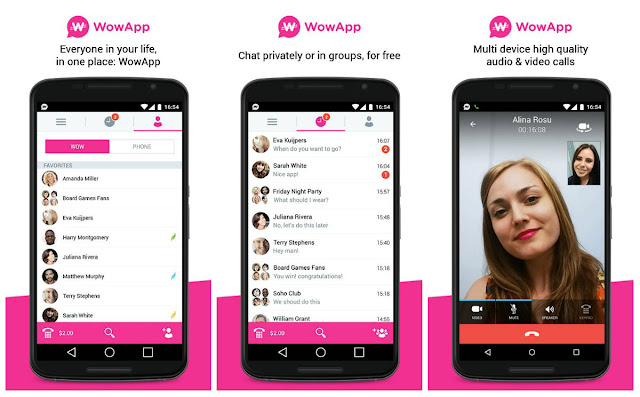 شرح برنامج WowApp شبيه الواتس اب وكيفية الربح منه. شرح برنامج WowApp شبيه الواتس اب وكيفية الربح منه.