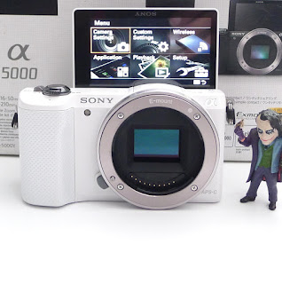 Kamera Mirrorless Sony a5000 Lens 16-50 OSS