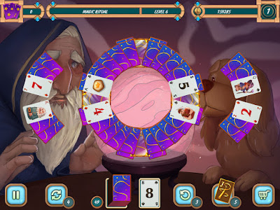 Sweet Solitaire School Witch Game Screenshot 5